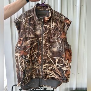 Banded Camo Windproof Vest